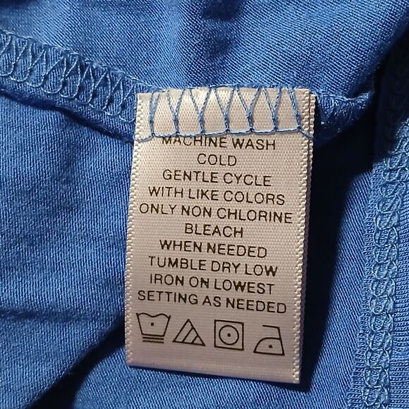 Nine & Co by Nine West Lily Women's V-Neck Tie Back Blouse Top Medium - Picture 7 of 7